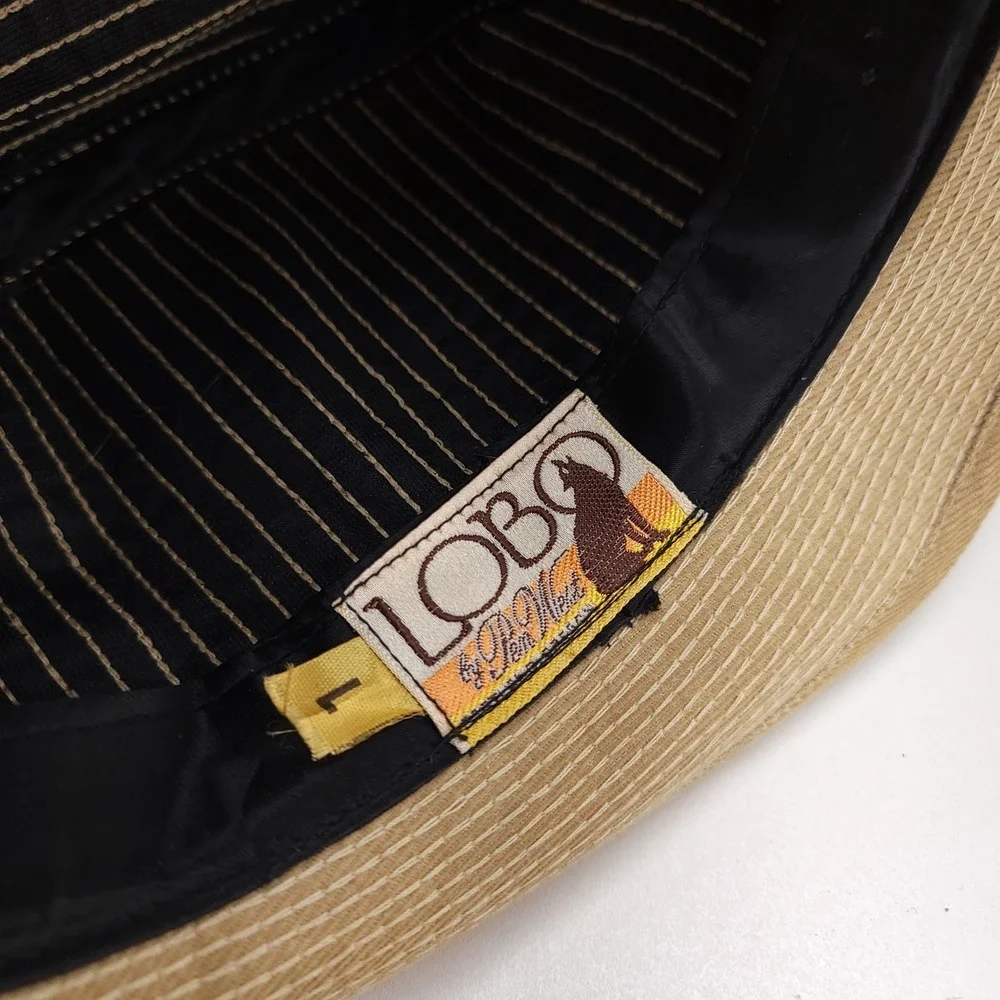 Vintage LOBO Pen West‎ by Pendleton Mens Fedora Hat Sz L USA Made Oregon
